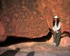 035)  PENNY CALDWELL - PETROGLYPHS AT THE BASE OF THE MOUNTAIN.jpg